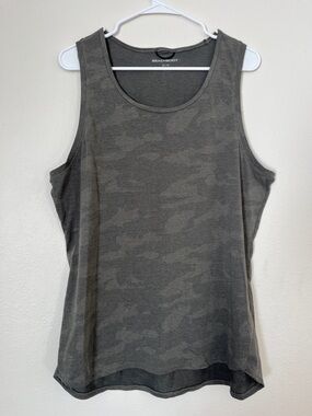 Grey Camo Mesh Tank